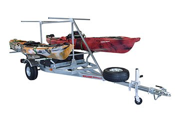 Malone MegaSport 2 Boat w/ Storage & 2nd Tier Trailer Package