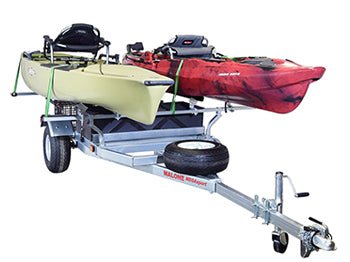 Malone MegaSport 2 Boat w/ Storage Trailer Package